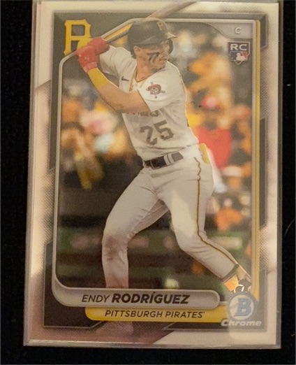 2024 Bowman Chrome #97 Endy Rodriguez — front