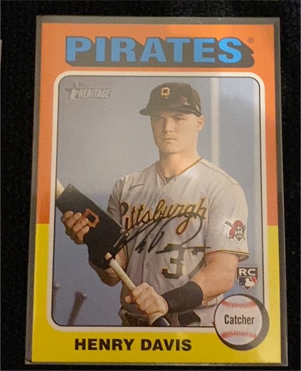 2024 Topps Heritage #415 Henry Davis — front