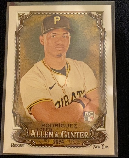 2024 Topps Allen & Ginter #2 Endy Rodriguez — front