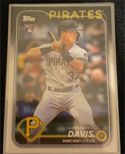 2024 Topps Update #US162 Henry Davis — front