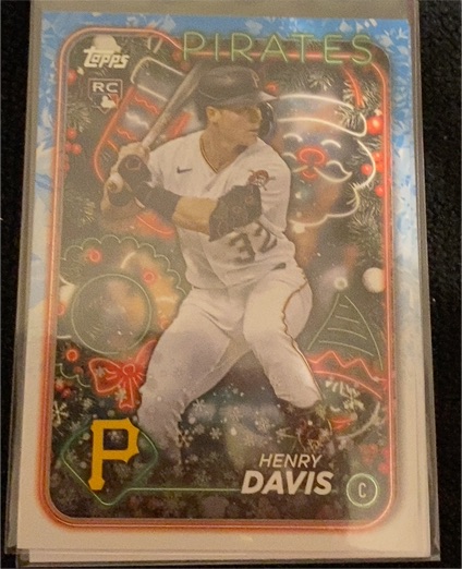 2024 Topps Holiday #H187 Henry Davis — front