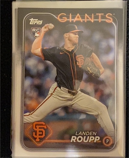 2024 Topps Update Series #US186 Landen Roupp — front