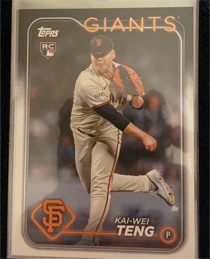 2024 Topps Update #US212 Kai-Wei Teng — front