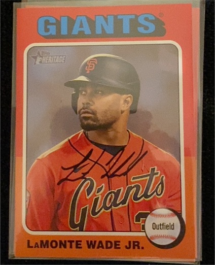 2024 Topps Heritage #454 LaMonte Wade Jr. — front