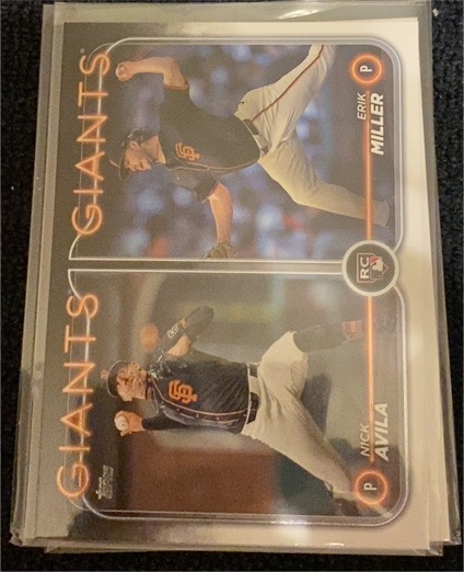 2024 Topps Update #US271 Erik Miller / Nick Avila Rookie Combo — front