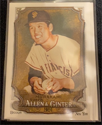 2024 Topps Allen & Ginter #172 Masanori Murakami — front