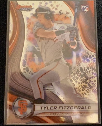 2024 Bowman's Best #25 Tyler Fitzgerald — front
