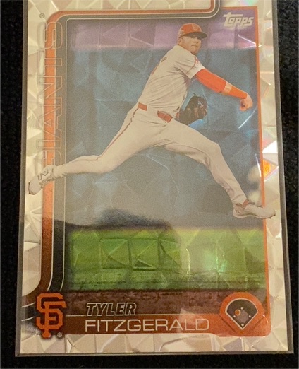 2025 Topps Series 2 #596 Tyler Fitzgerald — front