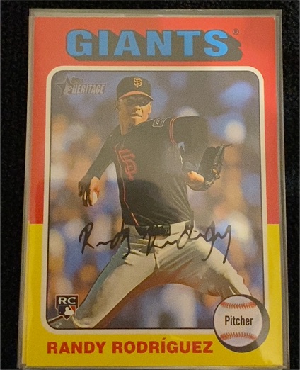 2024 Topps Heritage High Number #513 Randy Rodríguez — front