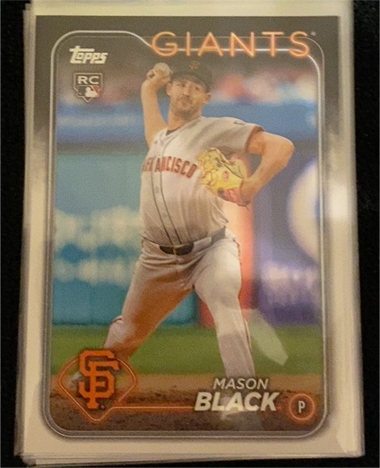 2024 Topps Update #US179 Mason Black — front