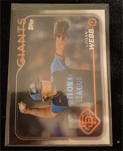 2024 Topps Update #ASG-31 Logan Webb — front
