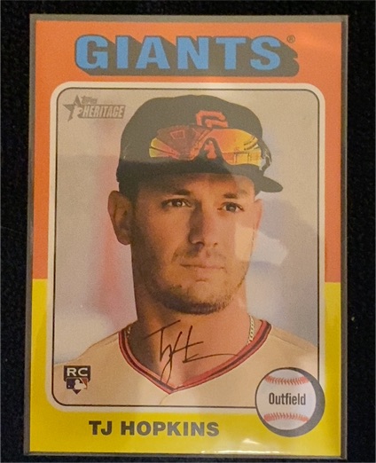 2024 Topps Heritage #628 TJ Hopkins — front