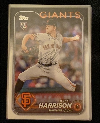 2024 Topps Update #US83 Kyle Harrison — front