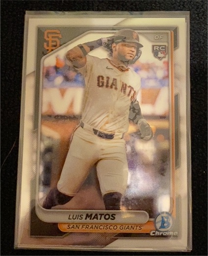 2024 Bowman Chrome #83 Luis Matos — front