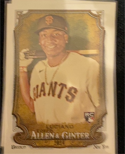 2024 Topps Allen & Ginter #79 Marco Luciano — front