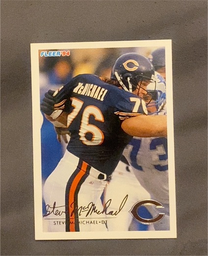 1994 Fleer #256 Steve McMichael — front