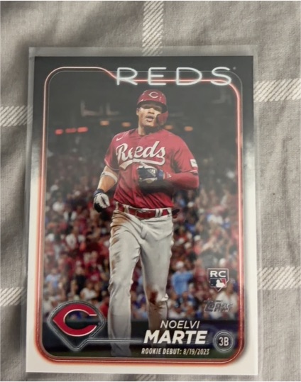 2024 Topps Update #US187 Noelvi Marte — front