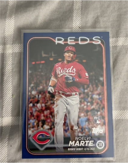 2024 Topps Update #US187 Noelvi Marte — front