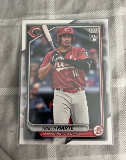 2024 Bowman #80 Noelvi Marte — front