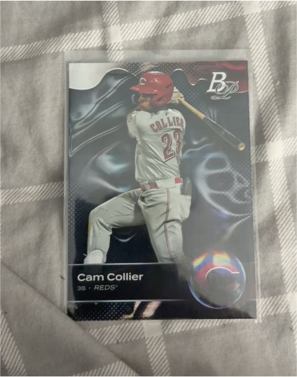 2023 Bowman Platinum Top Prospects #TOP-45 Cam Collier — front