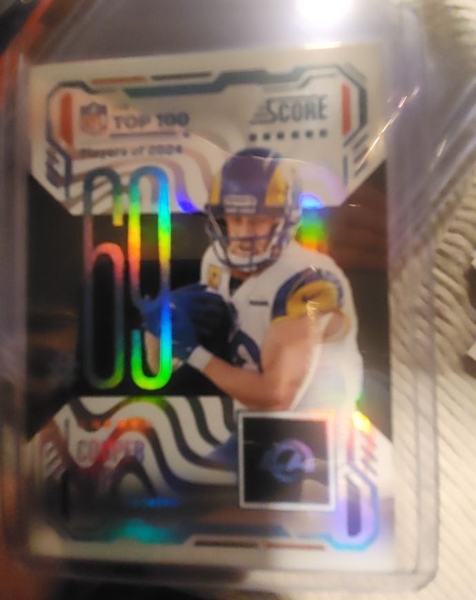 2025 Panini Score #69 Cooper Kupp Top 100 Players of 2025 — front