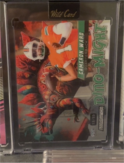 2024 Wild Card Alumination #DMPTE1-CW Cameron Ward — front