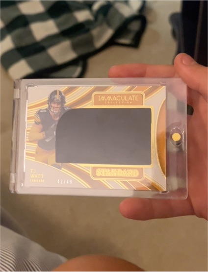 2024 Panini Immaculate Collection Standard #42 T.J. Watt — front