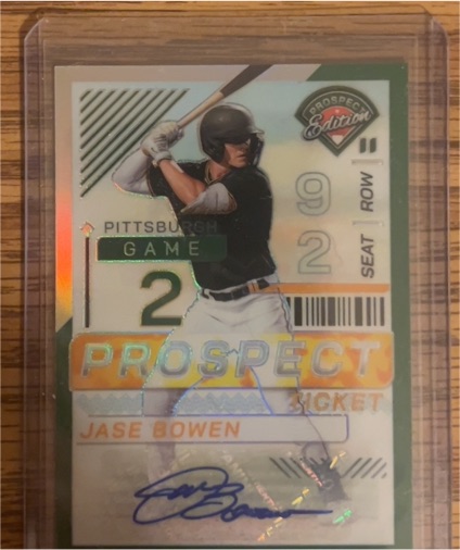 2024 Panini Prospect Edition #7 Jase Bowen — front
