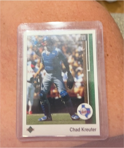 1989 Upper Deck #312 Chad Kreuter — front