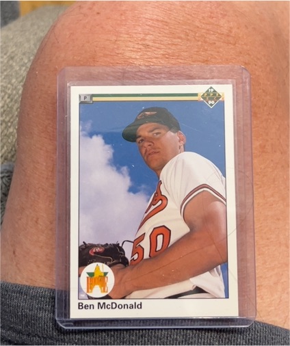 1990 Upper Deck #54 Ben McDonald — front