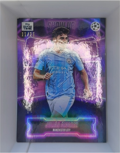 2023 Topps Showtime #11/25 Julián Álvarez — front