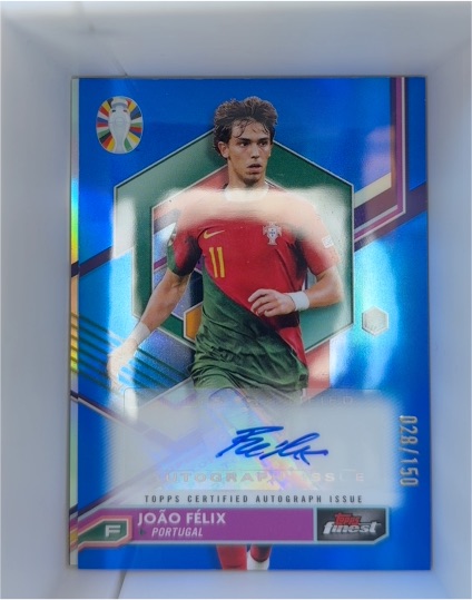 2023 Topps Finest Road to UEFA EURO 2024 #028 João Félix — front