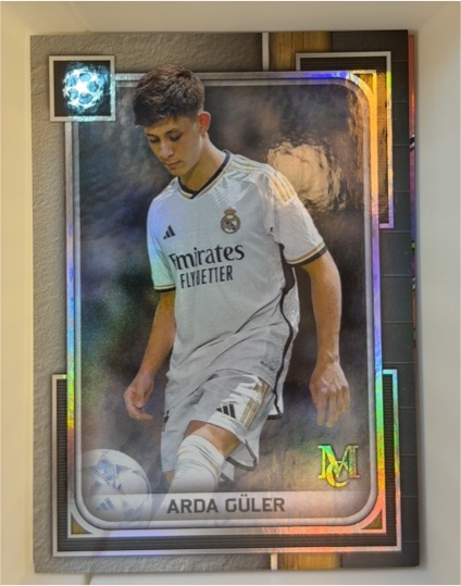 2023-24 Topps Museum Collection UEFA #7 Arda Güler — front