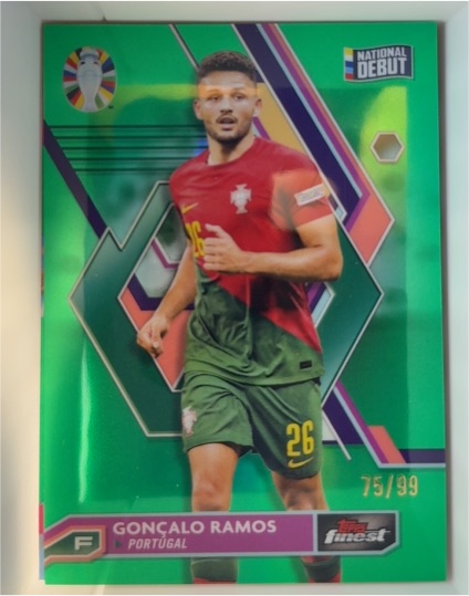 2023 Topps Finest Road to UEFA Euro 2024 #69 Gonçalo Ramos — front