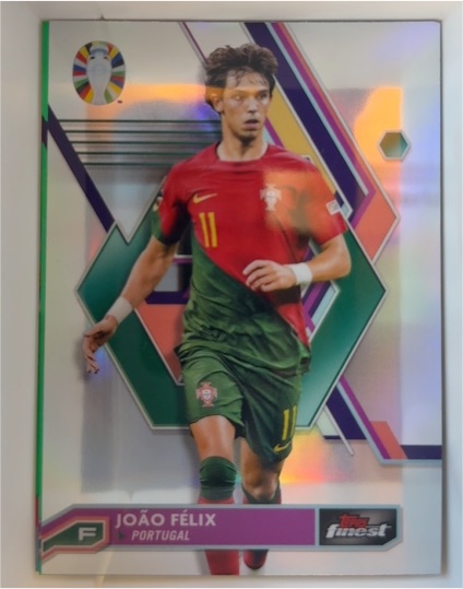 2023 Topps Finest Road to UEFA Euro 2024 #67 João Félix — front