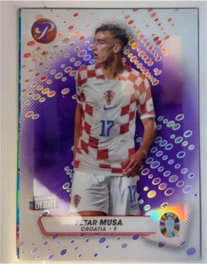 2023 Topps Pristine Road To Euro 2024 #69 Petar Musa — front