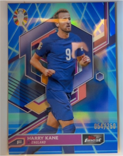 2023 Topps Finest Road to UEFA Euro 2024 #22 Harry Kane — front