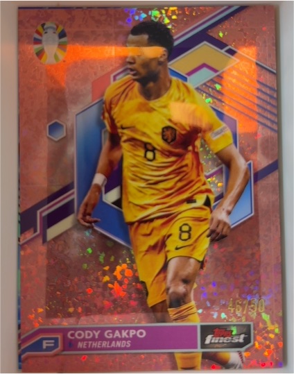 2023 Topps Finest Road to UEFA Euro 2024 #49 Cody Gakpo — front