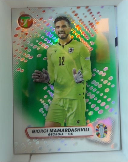 2023 Topps Pristine Road to Euro 2024 #60 Giorgi Mamardashvili — front