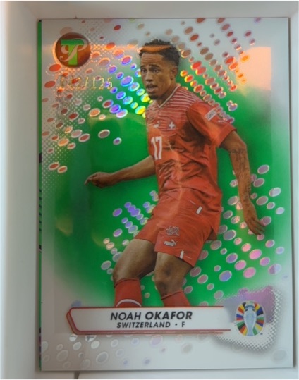 2023 Topps Pristine #17 Noah Okafor — front