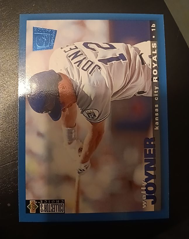 1995 Upper Deck Collector's Choice #1b Wally Joyner — front