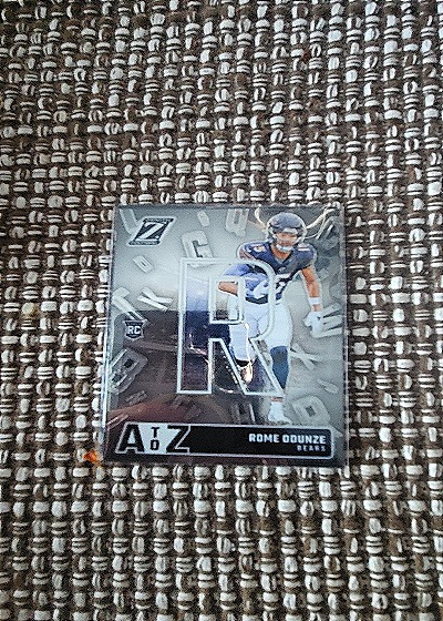 2024 Panini Zenith Football A to Z #18 Rome Odunze — front