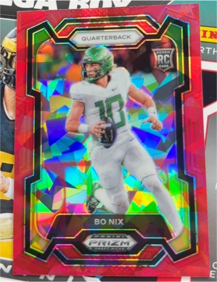 2024 Panini Prizm Draft Picks #105 Bo Nix — front