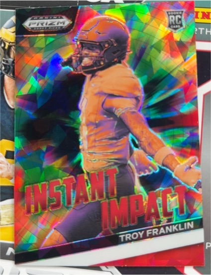 2024 Panini Prizm Draft Picks #II-TF Troy Franklin Instant Impact — front
