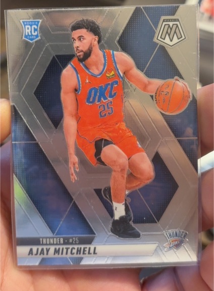 2024-25 Panini Mosaic #204 Ajay Mitchell — front