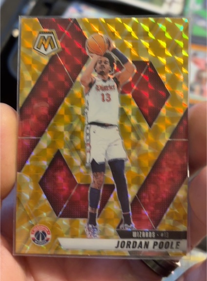 2024-25 Panini Mosaic #197 Jordan Poole — front
