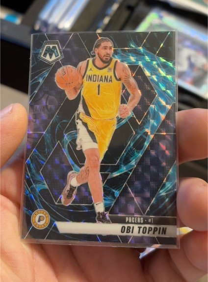 2024-25 Panini Mosaic #4 Obi Toppin — front