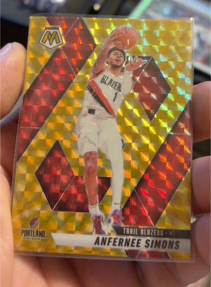 2024-25 Panini Mosaic #39 Anfernee Simons — front