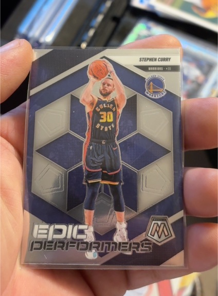 2024-25 Panini Mosaic Epic Performers #3 Stephen Curry — front
