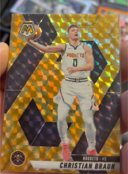 2024-25 Panini Mosaic #141 Christian Braun — front